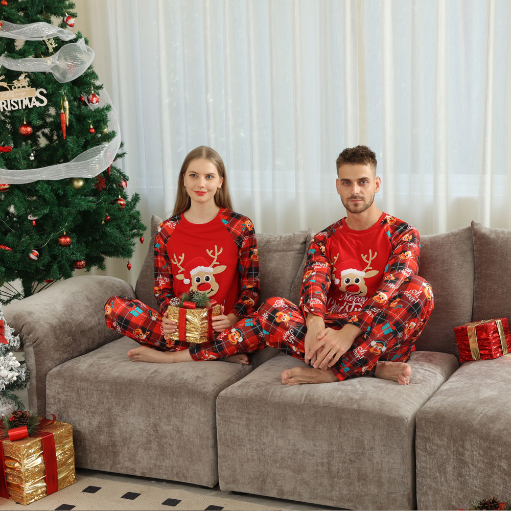 Costume de Noël à manches longues pour la maison