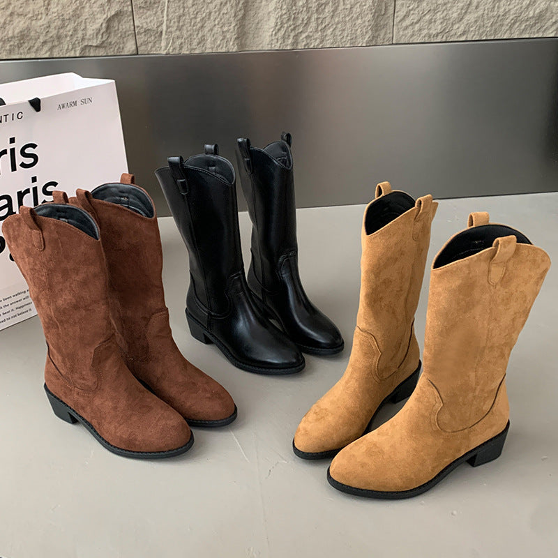 Bottes de mode de célébrité