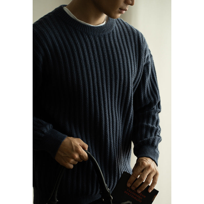 Pull Chaleur Col Rond Manches Longues